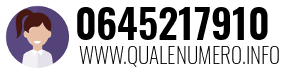 Numero di telefono 0645217910 0645217910