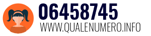 Numero di telefono 06458745 06458745