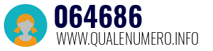 Numero di telefono 064686 064686