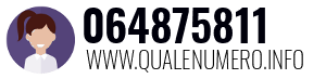 Numero di telefono 064875811 064875811