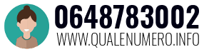 Numero di telefono 0648783002 0648783002