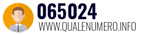 Numero di telefono 065024 065024