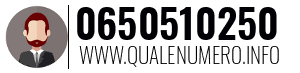 Numero di telefono 0650510250 0650510250