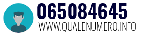 Numero di telefono 065084645 065084645