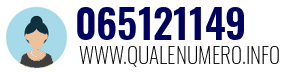 Numero di telefono 065121149 065121149