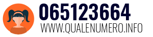 Numero di telefono 065123664 065123664