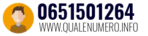 Numero di telefono 0651501264 0651501264