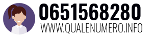 Numero di telefono 0651568280 0651568280