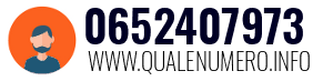 Numero di telefono 0652407973 0652407973