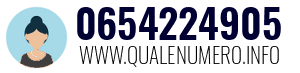 Numero di telefono 0654224905 0654224905