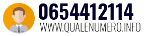 Numero di telefono 0654412114 0654412114