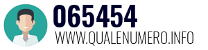 Numero di telefono 065454 065454