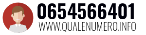 Numero di telefono 0654566401 0654566401