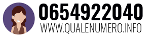 Numero di telefono 0654922040 0654922040