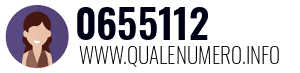Numero di telefono 0655112 0655112