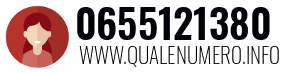 Numero di telefono 0655121380 0655121380