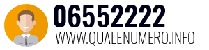 Numero di telefono 06552222 06552222