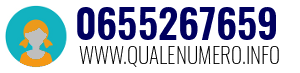 Numero di telefono 0655267659 0655267659