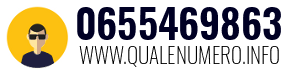 Numero di telefono 0655469863 0655469863
