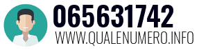 Numero di telefono 065631742 065631742