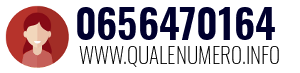 Numero di telefono 0656470164 0656470164