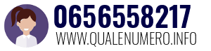 Numero di telefono 0656558217 0656558217