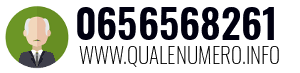 Numero di telefono 0656568261 0656568261