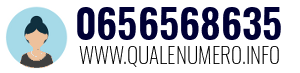 Numero di telefono 0656568635 0656568635