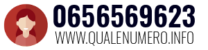 Numero di telefono 0656569623 0656569623