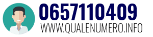 Numero di telefono 0657110409 0657110409