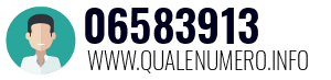Numero di telefono 06583913 06583913
