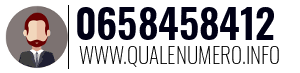 Numero di telefono 0658458412 0658458412