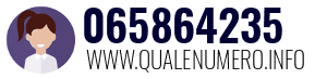 Numero di telefono 065864235 065864235
