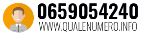Numero di telefono 0659054240 0659054240