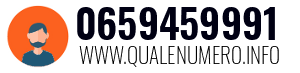 Numero di telefono 0659459991 0659459991