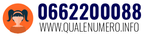 Numero di telefono 0662200088 0662200088