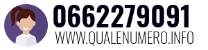 Numero di telefono 0662279091 0662279091