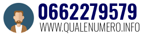 Numero di telefono 0662279579 0662279579