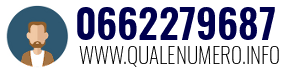 Numero di telefono 0662279687 0662279687