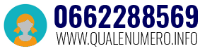 Numero di telefono 0662288569 0662288569
