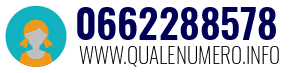 Numero di telefono 0662288578 0662288578