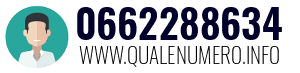 Numero di telefono 0662288634 0662288634