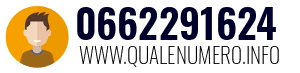Numero di telefono 0662291624 0662291624