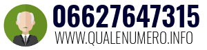 Numero di telefono 06627647315 06627647315