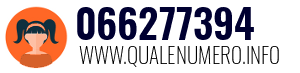 Numero di telefono 066277394 066277394