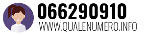 Numero di telefono 066290910 066290910