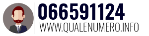Numero di telefono 066591124 066591124