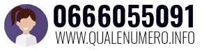Numero di telefono 0666055091 0666055091