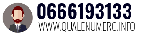 Numero di telefono 0666193133 0666193133