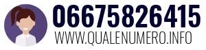 Numero di telefono 06675826415 06675826415
